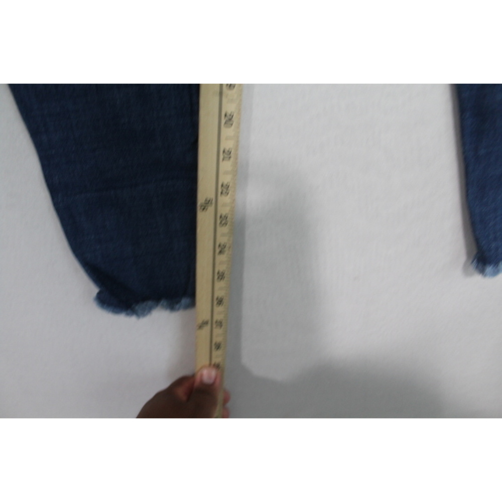 Lucky Brand Women Blue Jeans Bridgette Skinny Size 4/27 Raw Hem - Picture 7 of 10